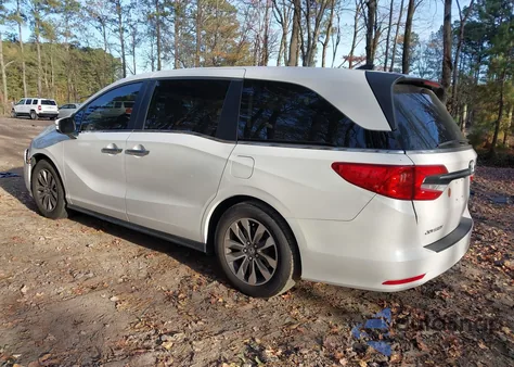2021 Honda Odyssey Ex-L из США, поврежденный, VIN 5FNRL6H78MB035945